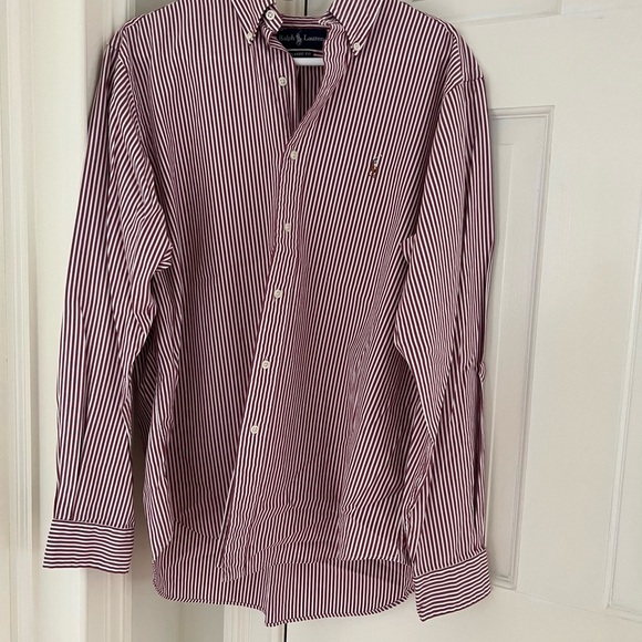 Ralph Lauren Striped Button Down Shirt - Picture 1 of 5